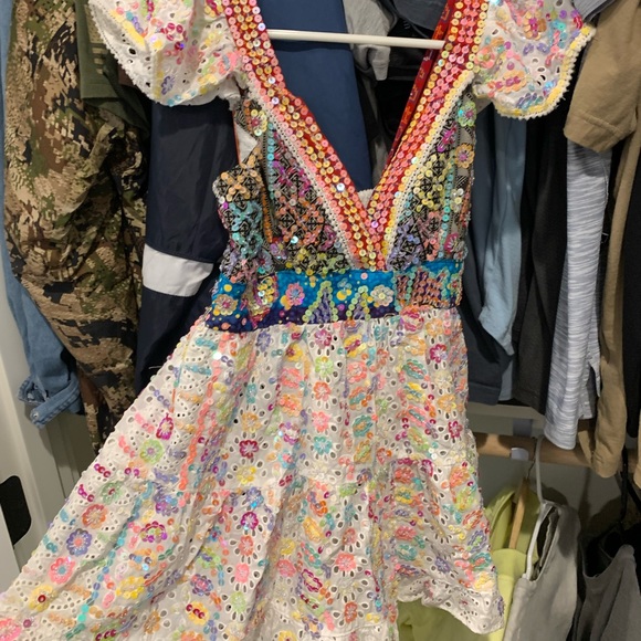 Secret Garden Gypsy Soul White Broderie Anglaise Tops - Picture 3 of 5